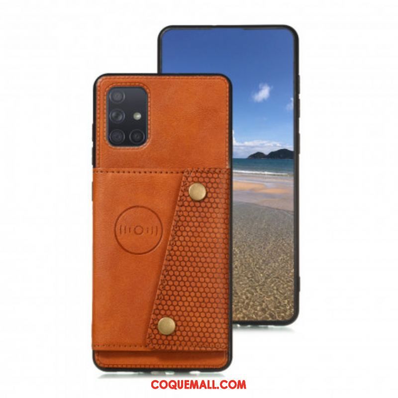 Coque Samsung Galaxy A52 4G / A52 5G / A52s 5G Portefeuille à Snap