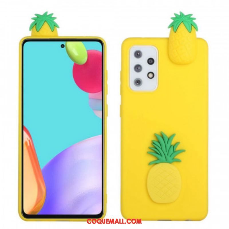 Coque Samsung Galaxy A53 5G Ananas 3D