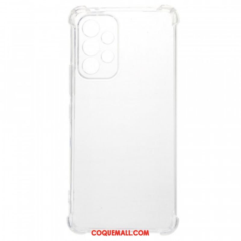 Coque Samsung Galaxy A53 5G Transparente Coins Renforcés