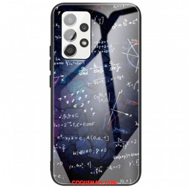 Coque Samsung Galaxy A53 5G Verre Trempé Calculs Mathématiques