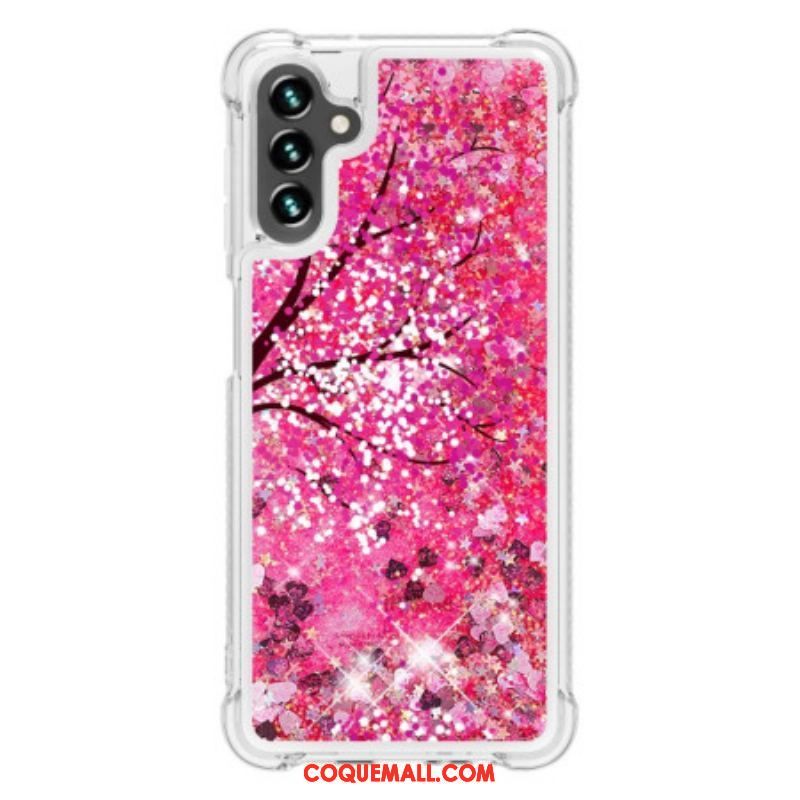 Coque Samsung Galaxy A54 5G Arbre Paillettes