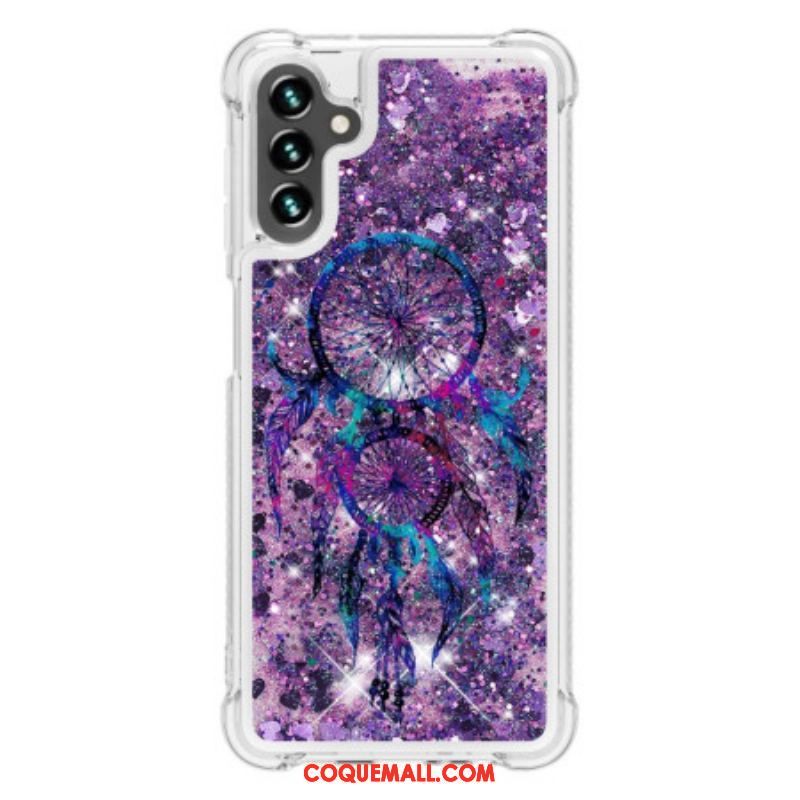 Coque Samsung Galaxy A54 5G Attrape Rêves Paillettes