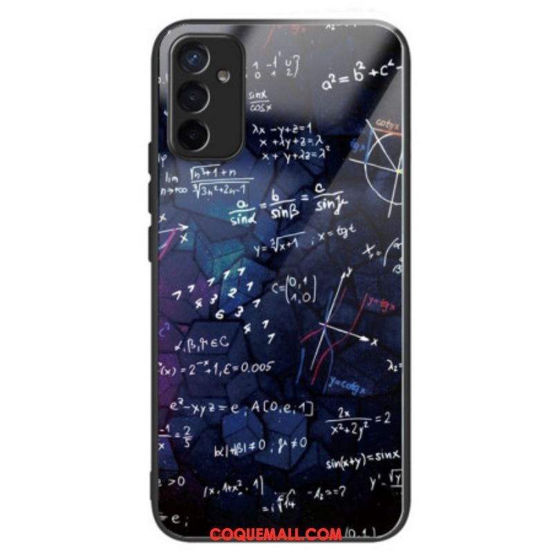 Coque Samsung Galaxy M13 Verre Trempé Calculs