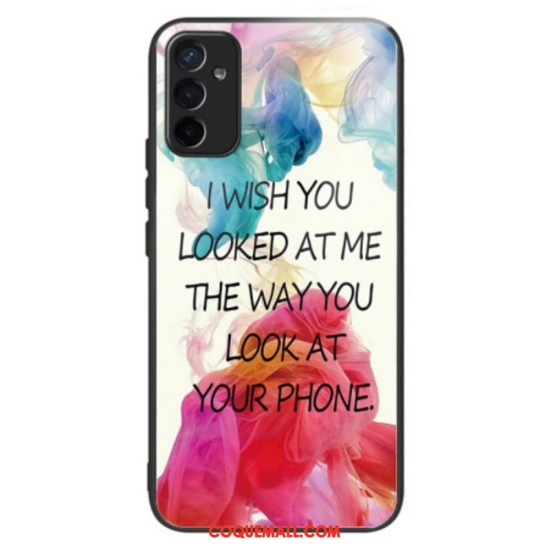 Coque Samsung Galaxy M13 Verre Trempé I Wish