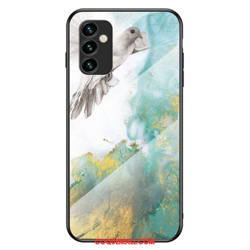 Coque Samsung Galaxy M23 5G Verre Trempé Marble Colors