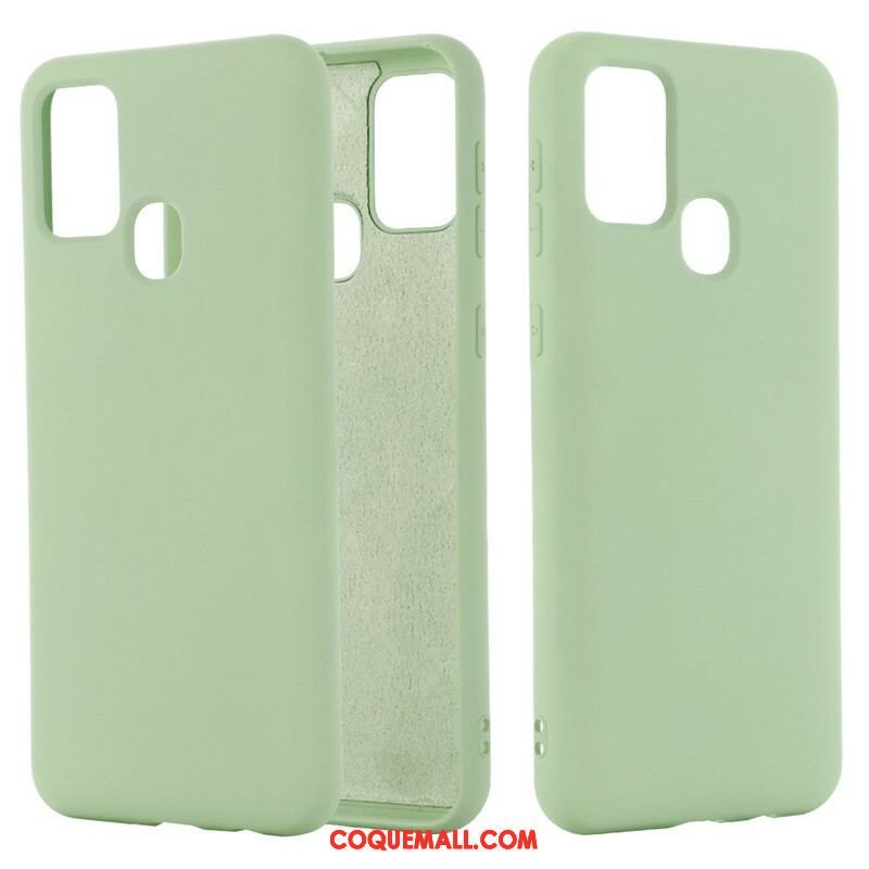 Coque Samsung Galaxy M31 Liquide Silicone