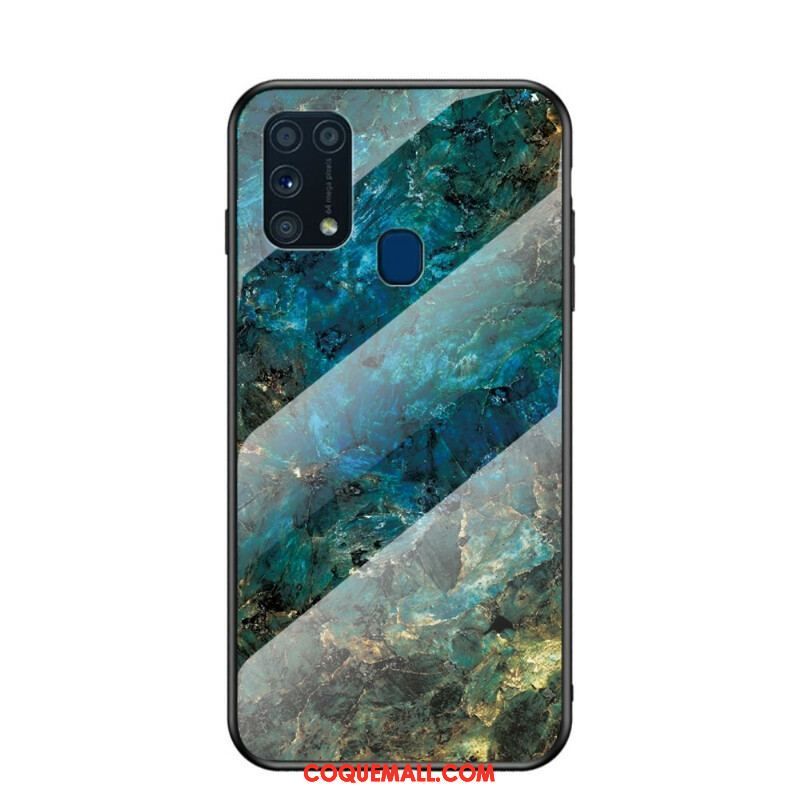 Coque Samsung Galaxy M31 Verre Trempé Premium Color