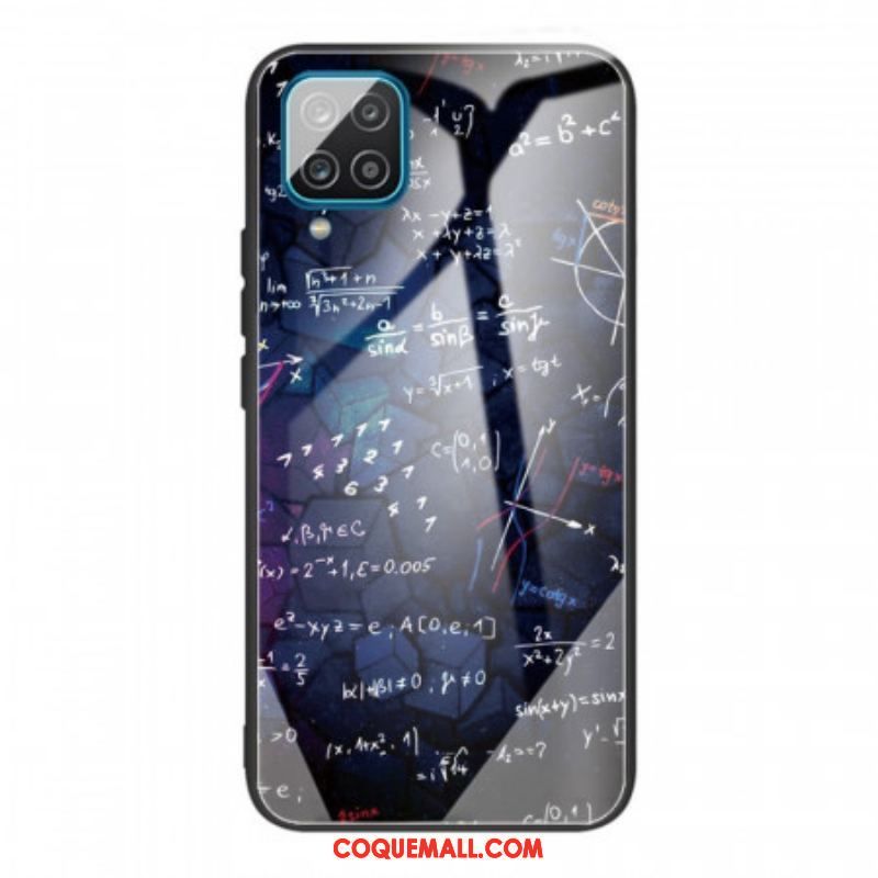 Coque Samsung Galaxy M32 Verre Trempé Calculs Mathématiques