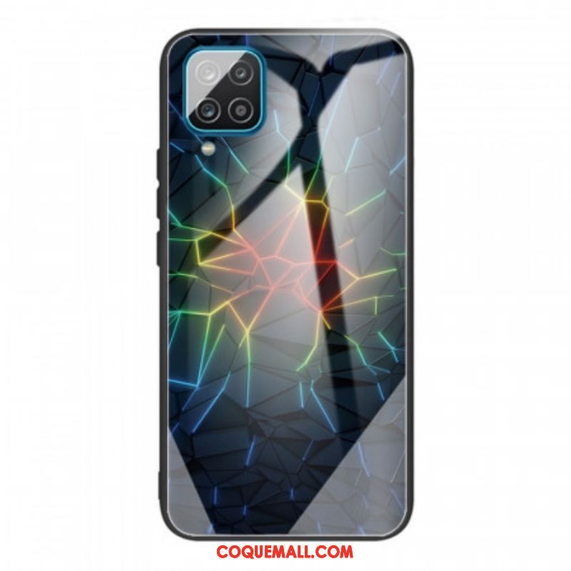 Coque Samsung Galaxy M32 Verre Trempé Geometry