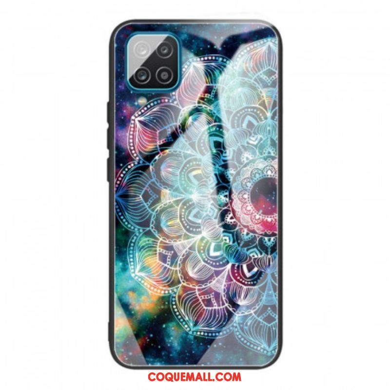 Coque Samsung Galaxy M32 Verre Trempé Mandala