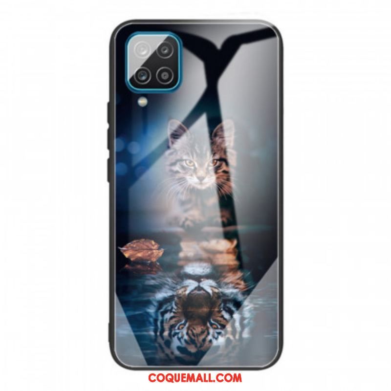 Coque Samsung Galaxy M32 Verre Trempé Mon Tigre