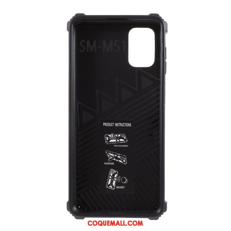 Coque Samsung Galaxy M51 avec Support Amovible