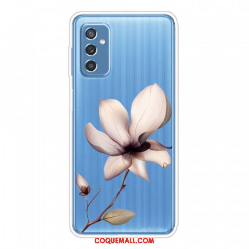 Coque Samsung Galaxy M52 5G Fleur Fragile