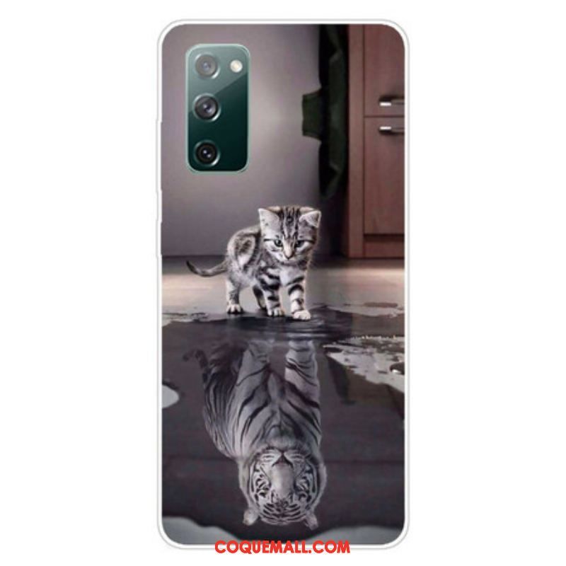 Coque Samsung Galaxy S20 FE Ernest le Tigre
