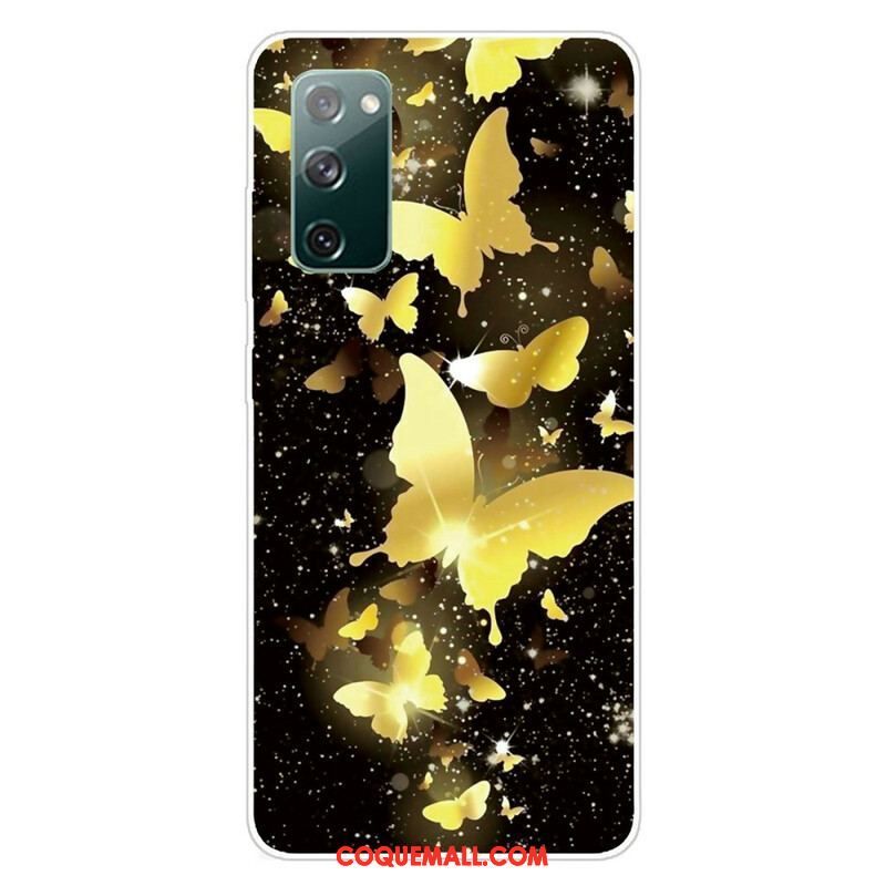 Coque Samsung Galaxy S20 FE Papillons Papillons