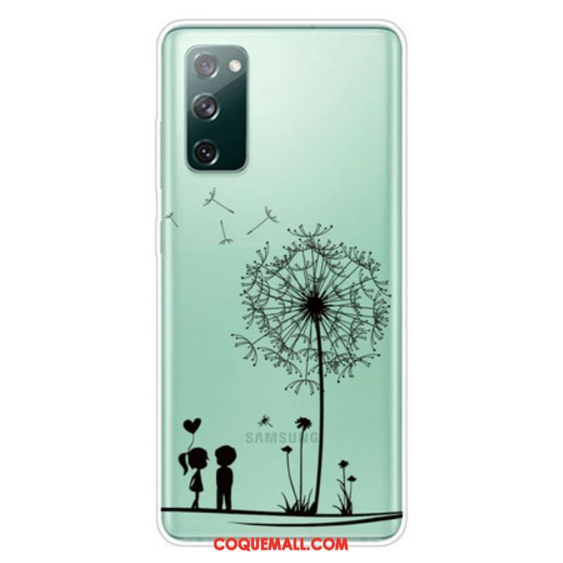 Coque Samsung Galaxy S20 FE Pissenlit Love