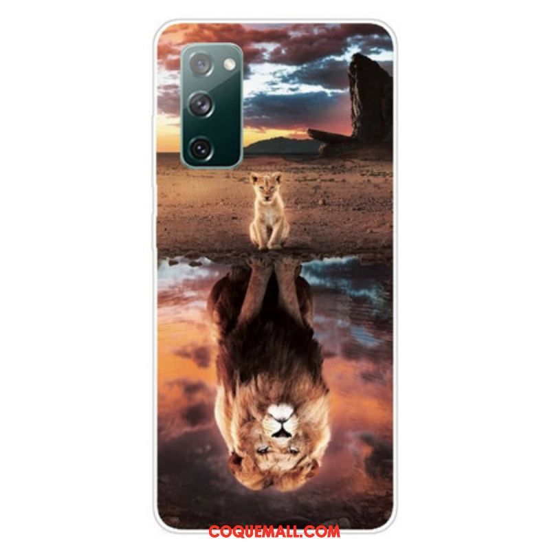 Coque Samsung Galaxy S20 FE Rêve de Lionceau