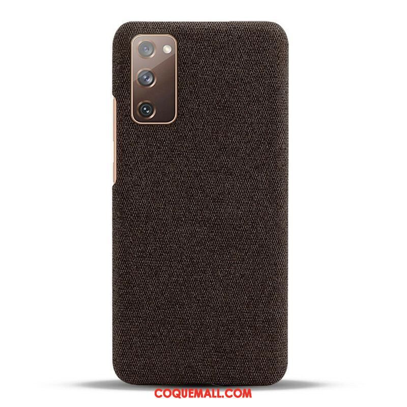 Coque Samsung Galaxy S20 FE Texture Tissu