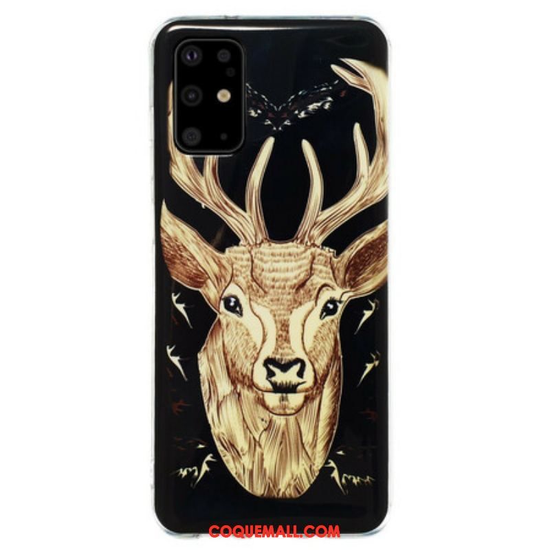 Coque Samsung Galaxy S20 Plus / S20 Plus 5G Cerf Fluorescente