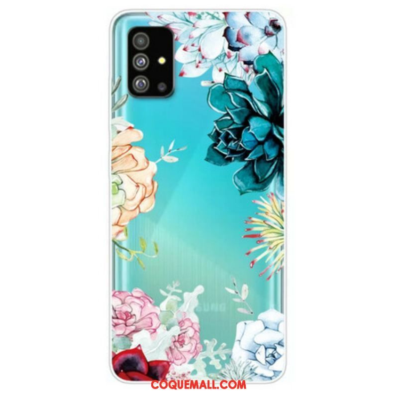 Coque Samsung Galaxy S20 Plus / S20 Plus 5G Fleurs Aquarelle