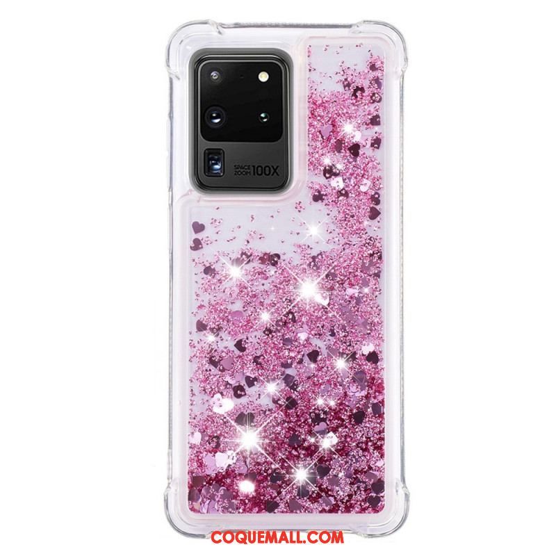 Coque Samsung Galaxy S20 Ultra Désires Paillettes