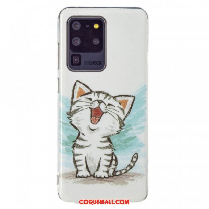 Coque Samsung Galaxy S20 Ultra Fluorescente Chat