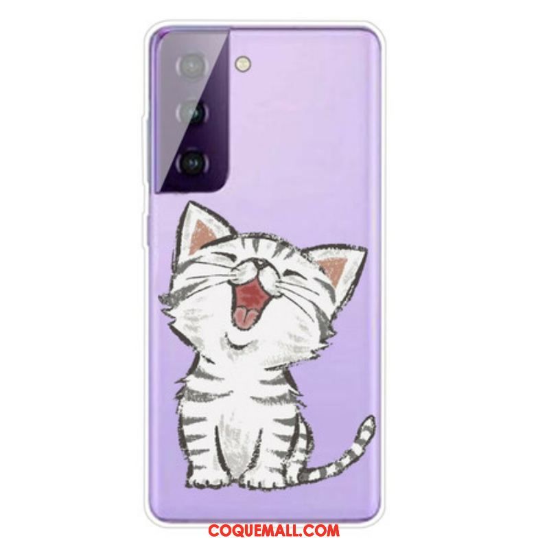 Coque Samsung Galaxy S21 5G Charmant Chat