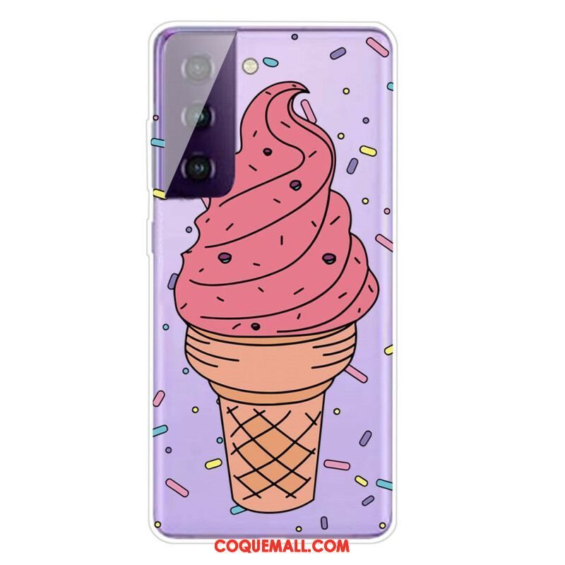 Coque Samsung Galaxy S21 5G Ice Cream