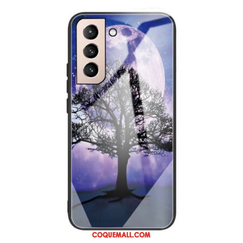 Coque Samsung Galaxy S21 FE Arbre et Lune