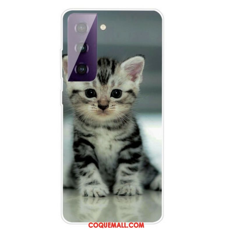 Coque Samsung Galaxy S21 FE Chaton Chaton