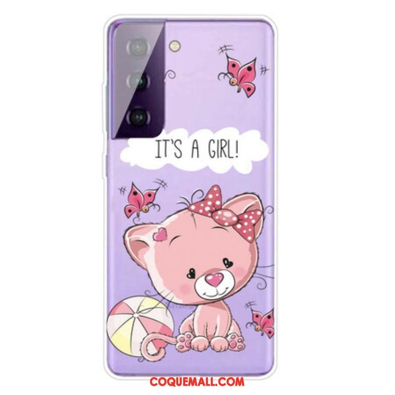 Coque Samsung Galaxy S21 FE It's a Girl