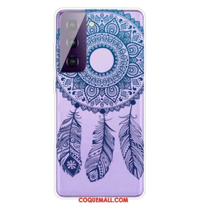 Coque Samsung Galaxy S21 FE Mandala Floral Unique