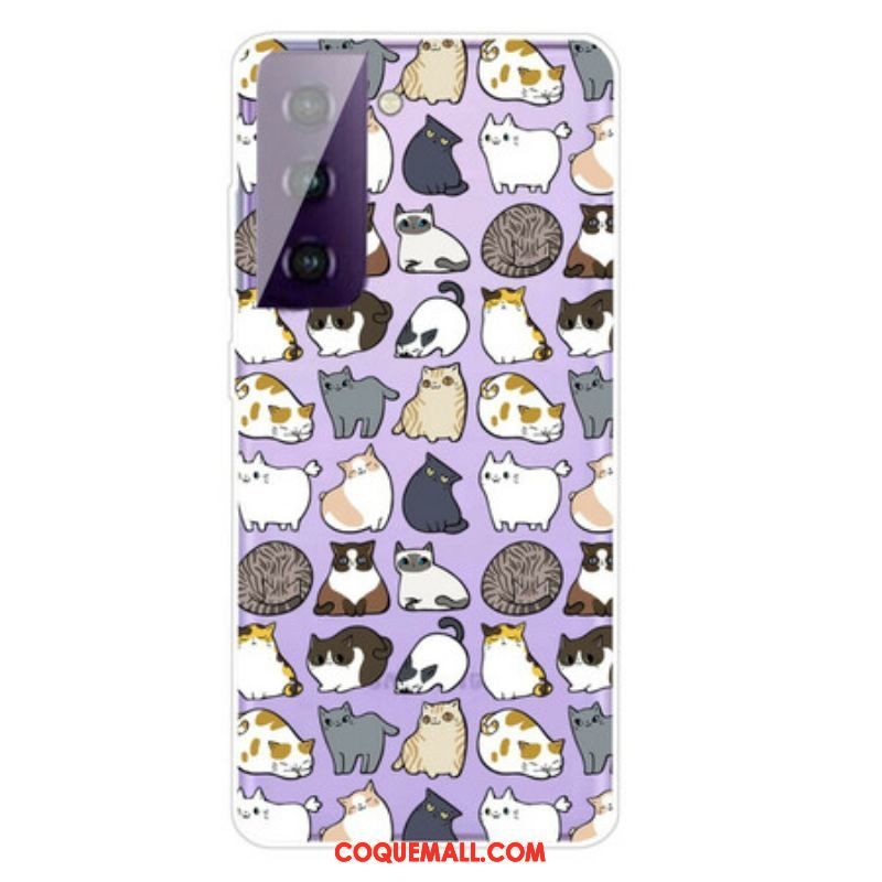 Coque Samsung Galaxy S21 FE Top Chats