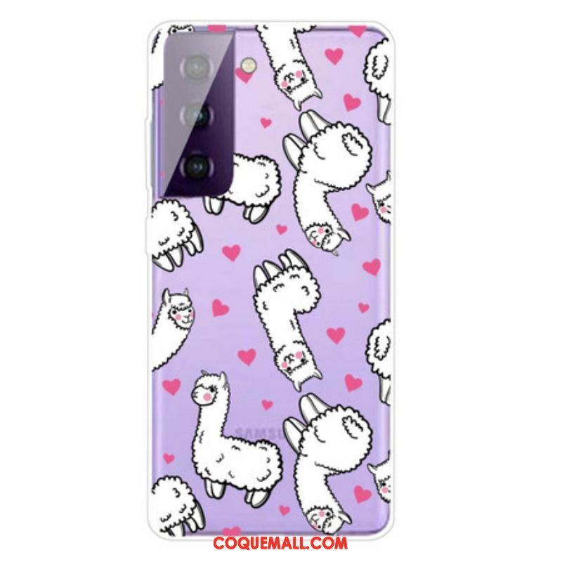 Coque Samsung Galaxy S21 FE Top Lamas