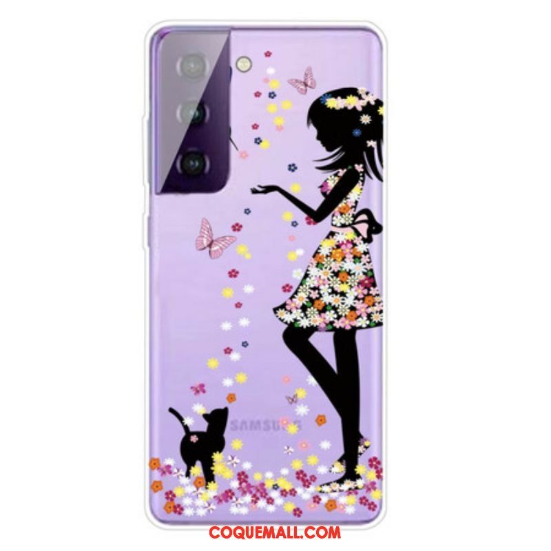 Coque Samsung Galaxy S21 Plus 5G Femme Magique