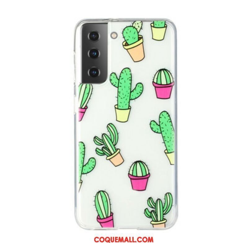 Coque Samsung Galaxy S21 Plus 5G Minis Cactus