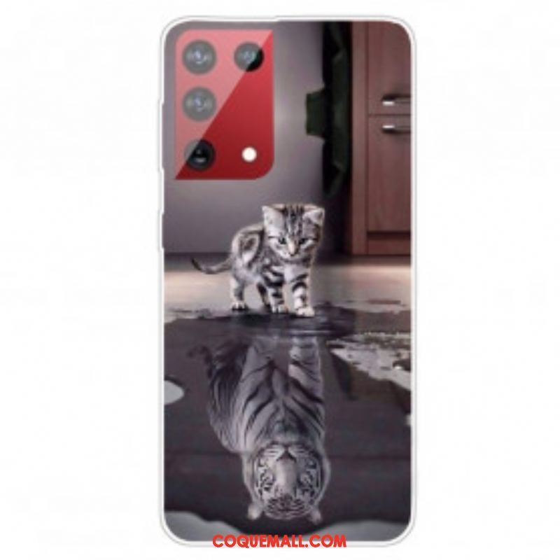 Coque Samsung Galaxy S21 Ultra 5G Ernest le Tigre