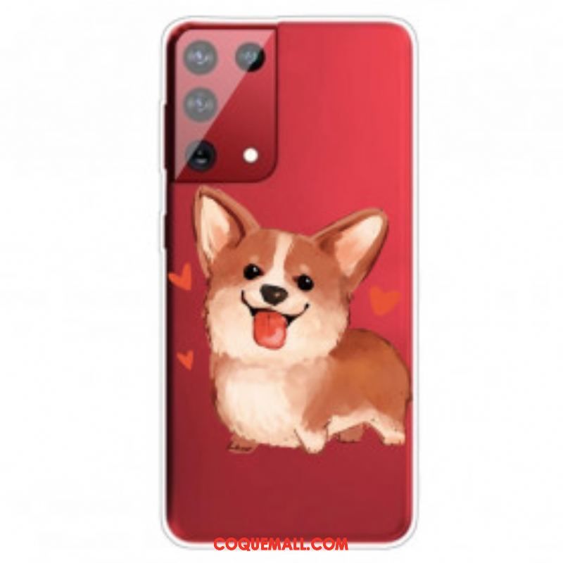 Coque Samsung Galaxy S21 Ultra 5G Mon Petit Chien