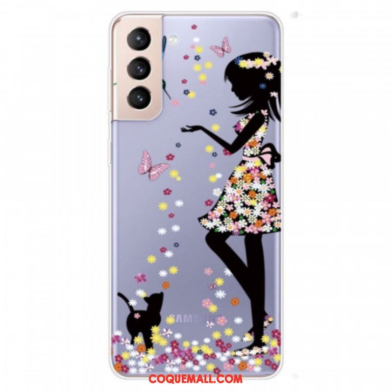 Coque Samsung Galaxy S22 5G Femme Magique