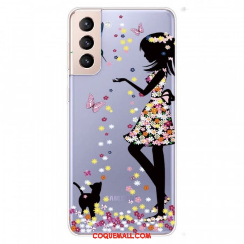 Coque Samsung Galaxy S22 5G Femme Magique