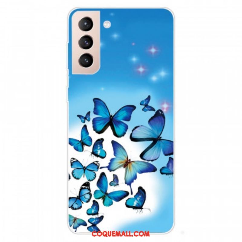 Coque Samsung Galaxy S22 5G Papillons Papillons 2