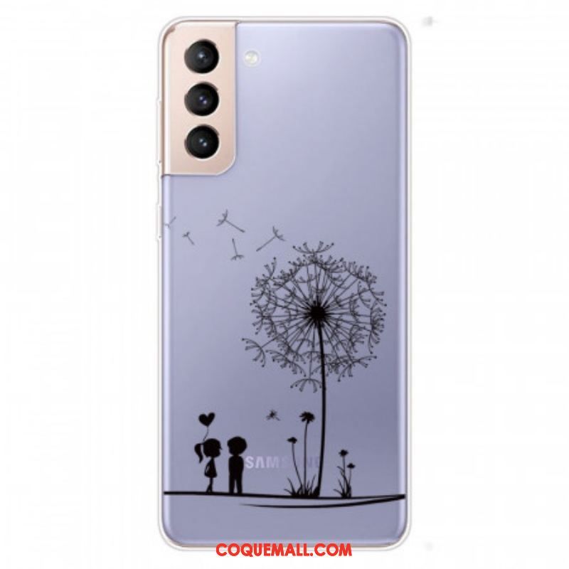 Coque Samsung Galaxy S22 5G Pissenlit Love