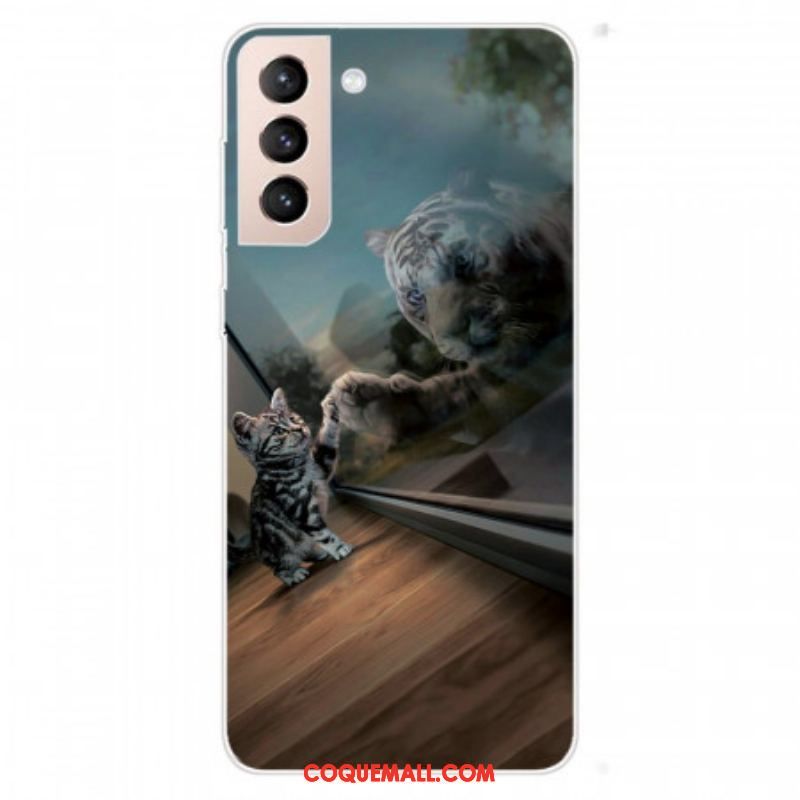 Coque Samsung Galaxy S22 Plus 5G Rêve de Chaton