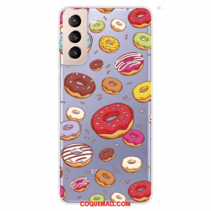 Coque Samsung Galaxy S22 Plus 5G love Donuts