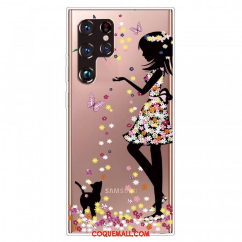 Coque Samsung Galaxy S22 Ultra 5G Femme Magique