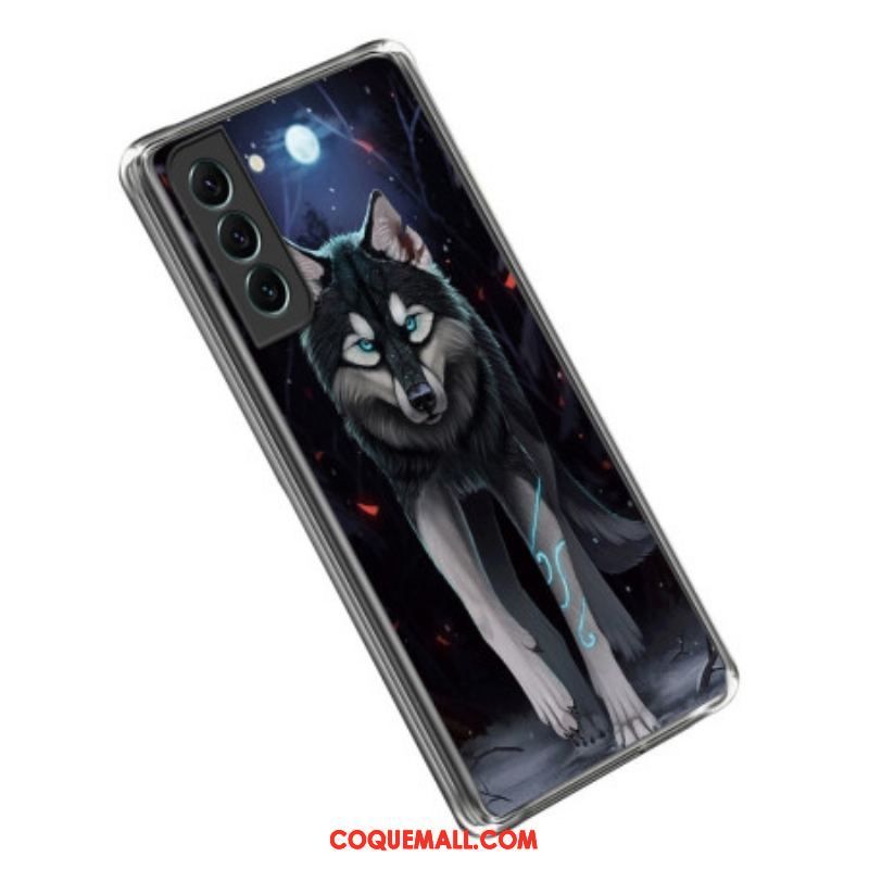 Coque Samsung Galaxy S23 5G Loup Graphique