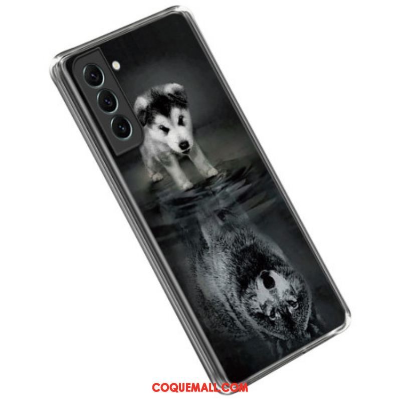 Coque Samsung Galaxy S23 5G Rêve de Chiot