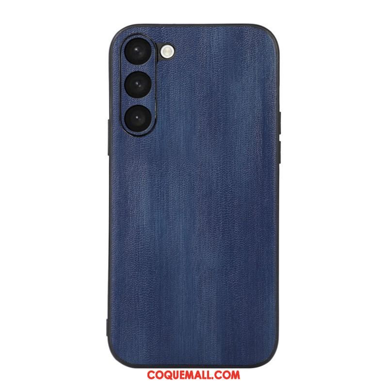 Coque Samsung Galaxy S23 Plus Simili Cuir Texturé