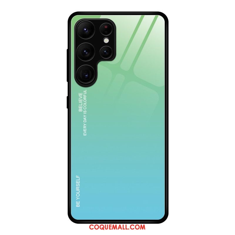 Coque Samsung Galaxy S24 Ultra 5G Verre Trempé Be Yourself