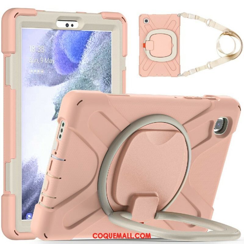 Coque Samsung Galaxy Tab A7 Lite Multi-Fonctionnelle avec Bandoulière